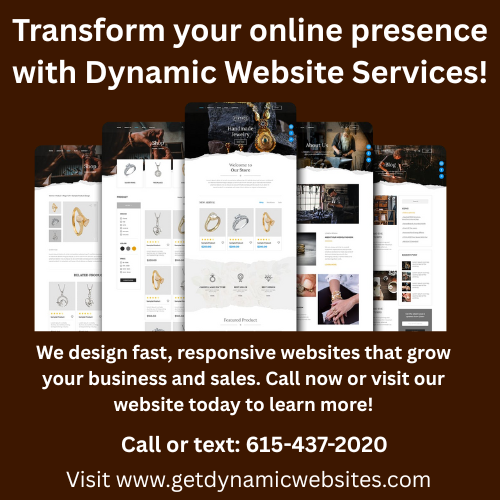 Dynamic Website Services